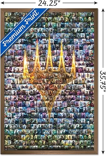 Vista 48 de Trends International Magic: The Gathering - Póster de collage de pared, 22.375 x 34 pulgadas, versión sin marco Versión sin marco,Paquete de póster