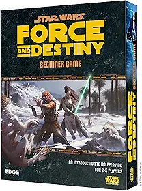 Edge, Star Wars Force and Destiny RPG: Jogo para iniciantes, RPG, idades a partir de 12 anos, 3-5 jogadores