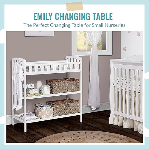 Vista 7 de Mesa cambiadora para bebés Dream On Me Emily, talla única , Blanco