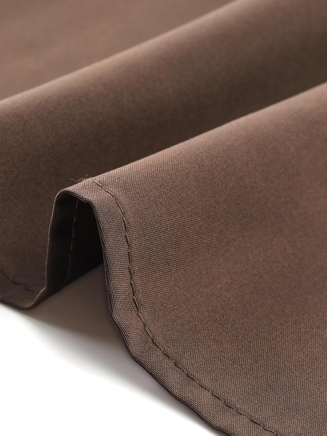 Seta T Women's Midi Dress Crewneck Long Sleeve Flowy Casual Dresses with Belt Fall Winter Outfits - Image 5