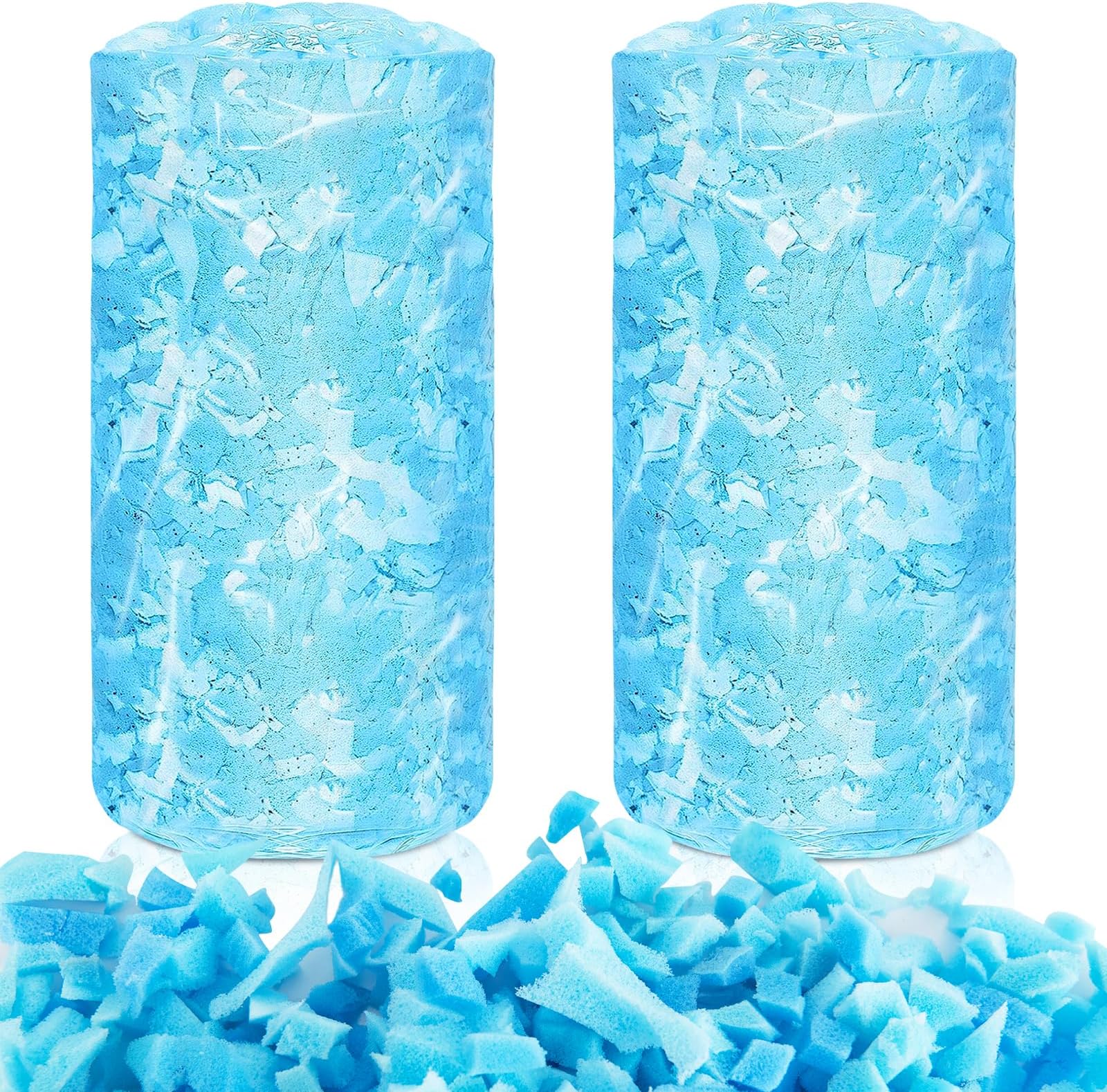 FoamTouch Shredded Foam Bean Bag Filler - 5, 10, 15, 20, 40 LBS - Soft, Recycled Pre-Consumer Foam, USA Made