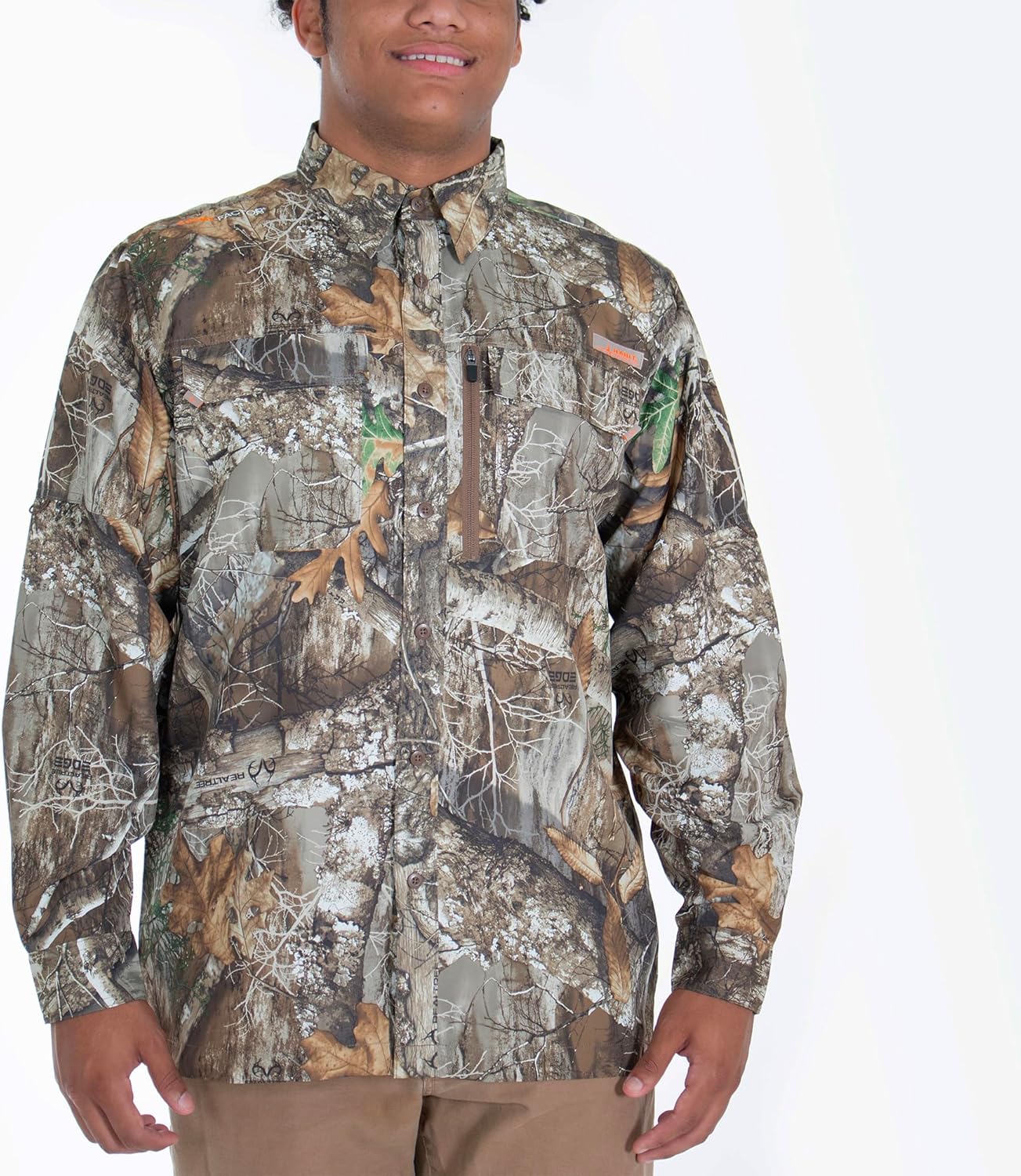 HABIT Men's Hatcher Pass Long Sleeve Camo Guide Shirt - Image 2