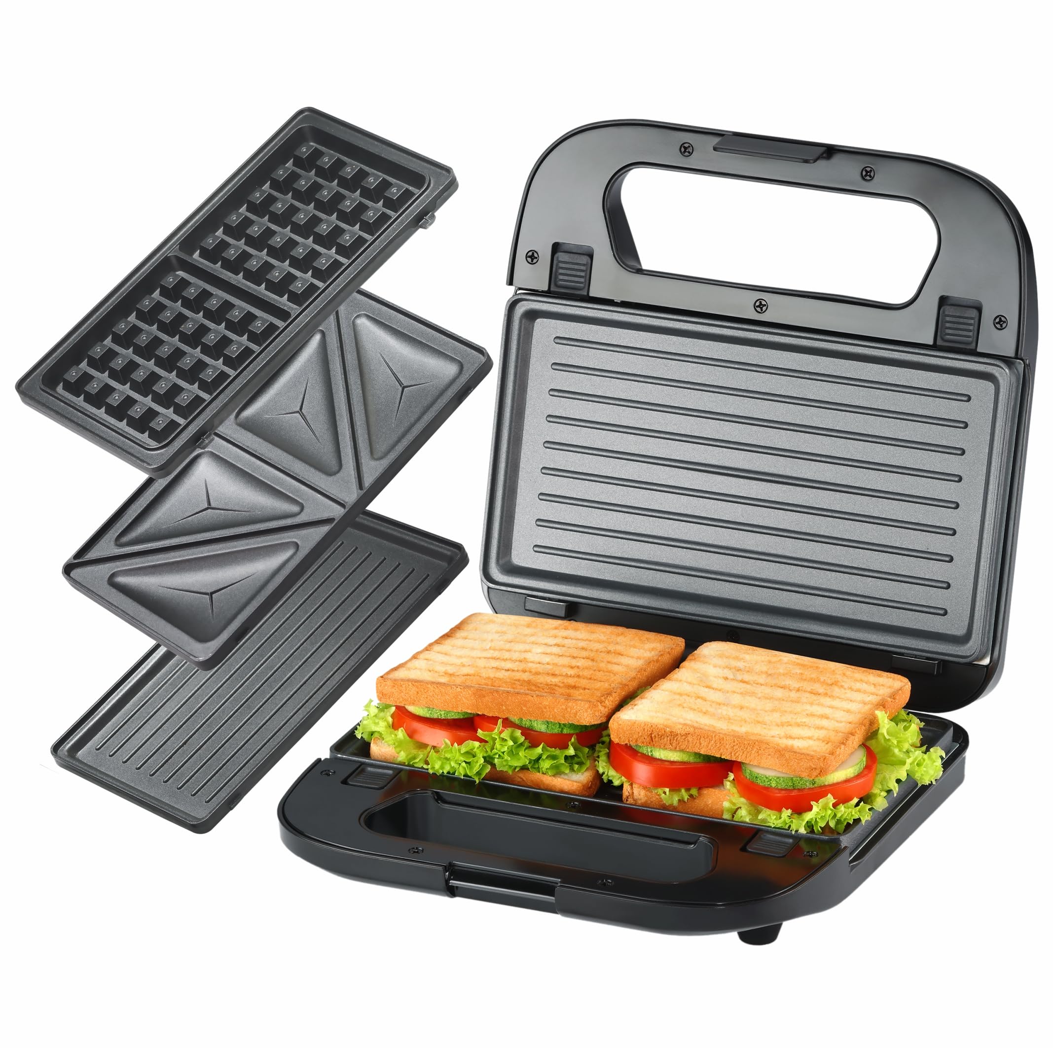Butterfly Magnum 3 in 1 Sandwich Maker, 750W | Large Grilling Die-cast Detachable Plates | Griller | Toaster | Waffle Maker | Compact Size | Auto Switch Off | Black | 1 Year Warranty (B0DDY2QTS2) Amazon Price History, Amazon Price Tracker