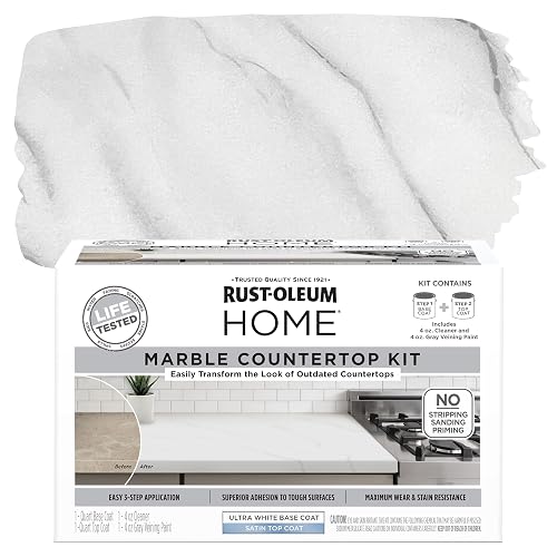 Rust-Oleum 384964 Home Marble Countertop Coating Kit 72 fl oz