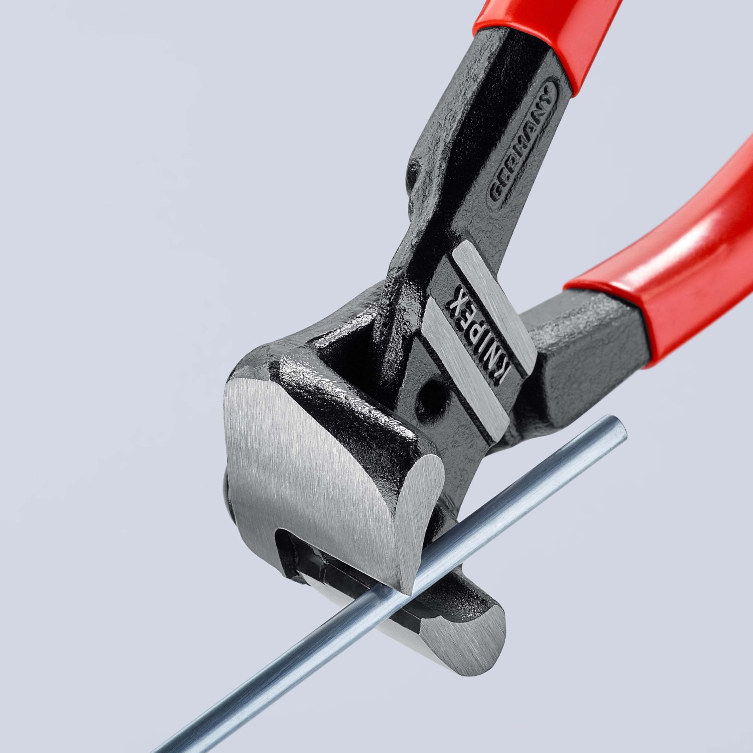 KNIPEX Tronchese con taglienti frontali per bulloni a grande forza di taglio rivestiti in resina sintetica 200 mm, 61 01 200
