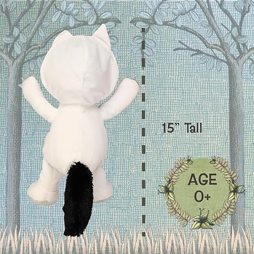 Miniatura 4 de Kids Preferred Where The Wild Things are Peluche de 14 pulgadas máximo con patas arrugadas, parte inferior rellena de frijoles y capucha extraíble