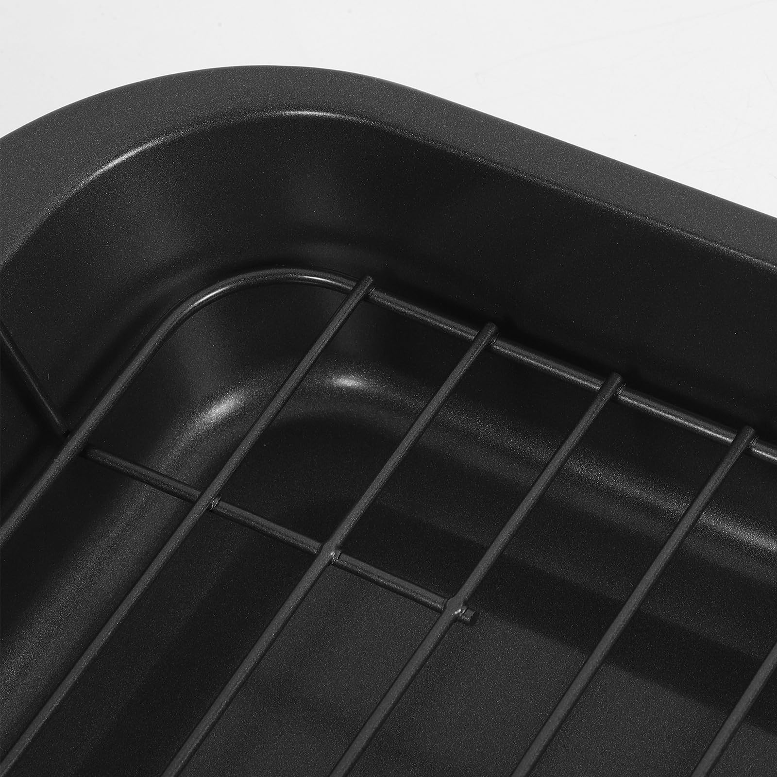 Luxshiny Molde y Uso Profesional Antiadherente de Acero al Carbono Rectangular Diseño Profundo para Hornear Pasteles y Galletas en Cocina