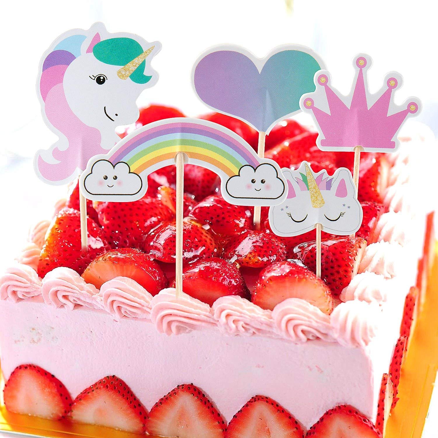 Amazon.co.jp: 誕生日 ケーキトッパー iwobi ケーキ装飾 ケーキ