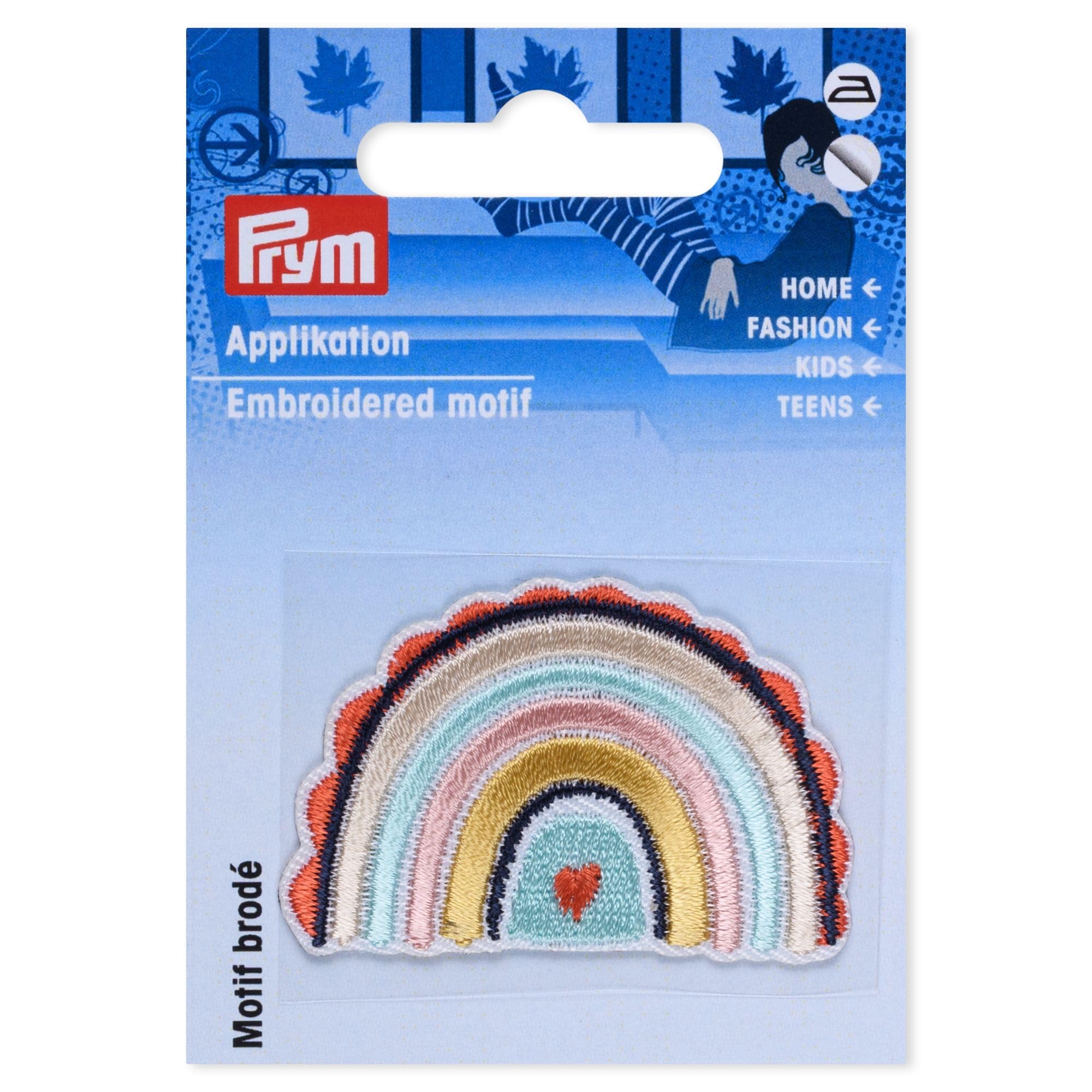 Prym 922024 Rainbow Iron-On Applique