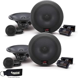 Alpine R-S65C Bundle - Two pairs of Alpine R-S65C 6.5 Inch Component 2-Way Speakers