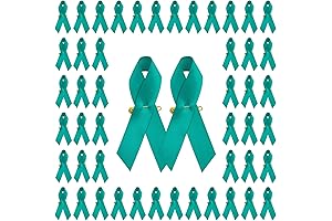 Teal Ribbon Pin: A Symbol of Resilience and Hope