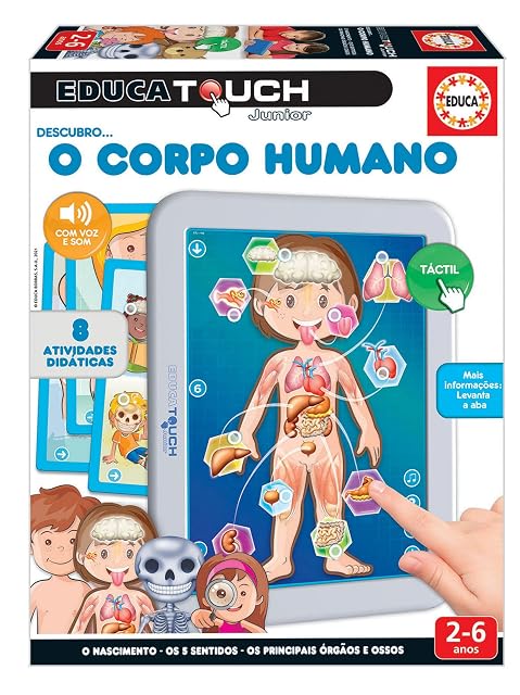 Educa Touch Junior O Corpo Humano - Idioma Português (18406)