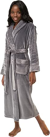 Turquaz Oversize Premium Luxury Ultra Soft Warm Robe for Women with Spacious Pockets