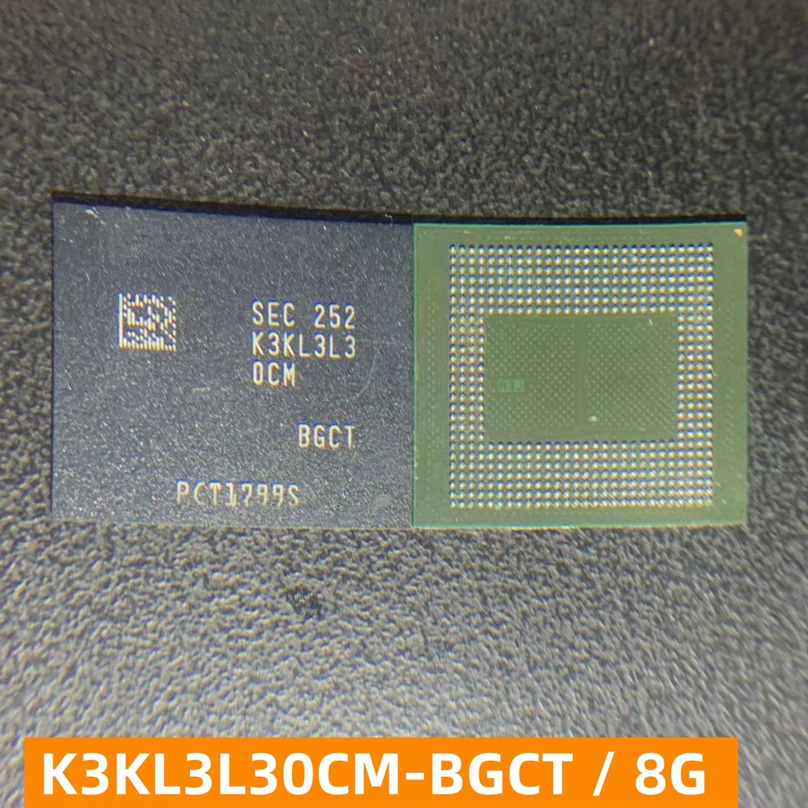 Hailue LPDDR5X DRAM 8G Storage K3KL3L30CM-BGCT 7500 Mbps 496 FBGA Lntegrated Circuit Chip