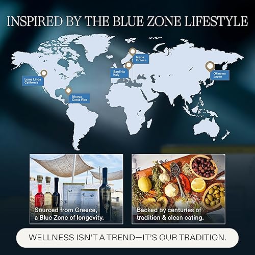 Miniatura 4 de Fancy Peasant Everything - Aceite de oliva, botella de 16.9 fl oz de aceite de oliva virgen extra griego, AOVE rico en polifenoles con aceitunas de