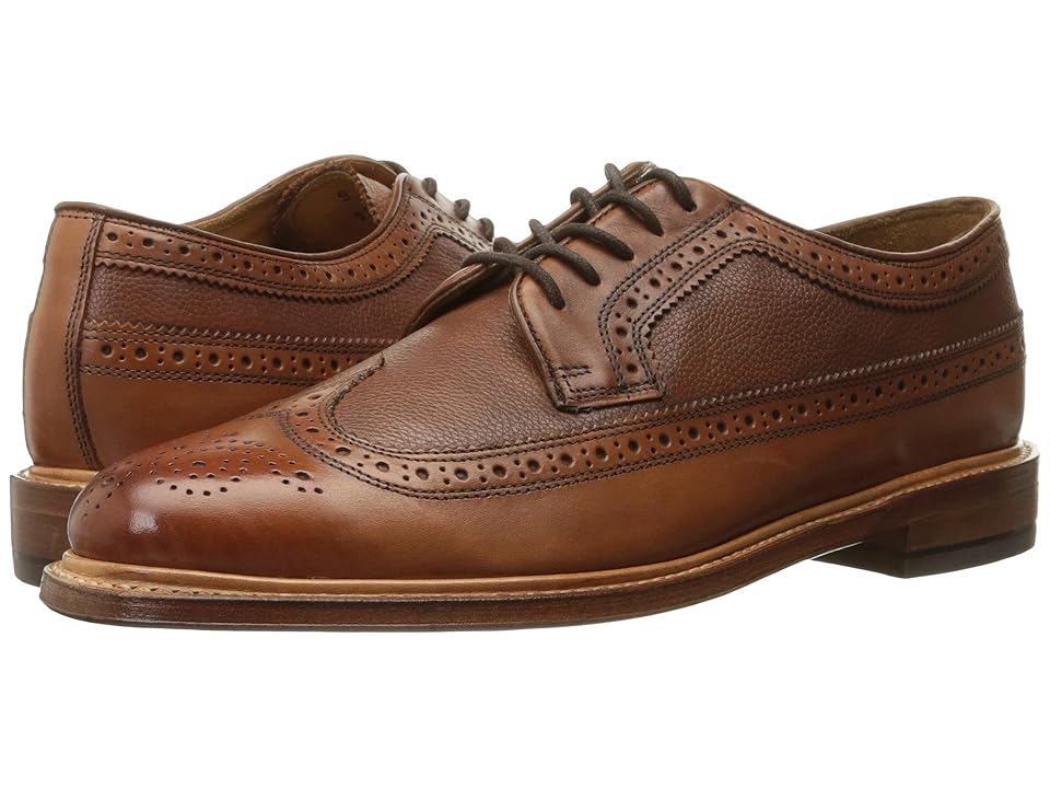 

Florsheim Heritage Wingtip Oxford (Cognac Smooth Milled) Men's Lace Up Wing Tip Shoes, Brown