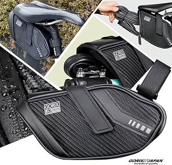 Amazon | GORIX(ゴリックス) サドルバッグ 自転車 防水 小型