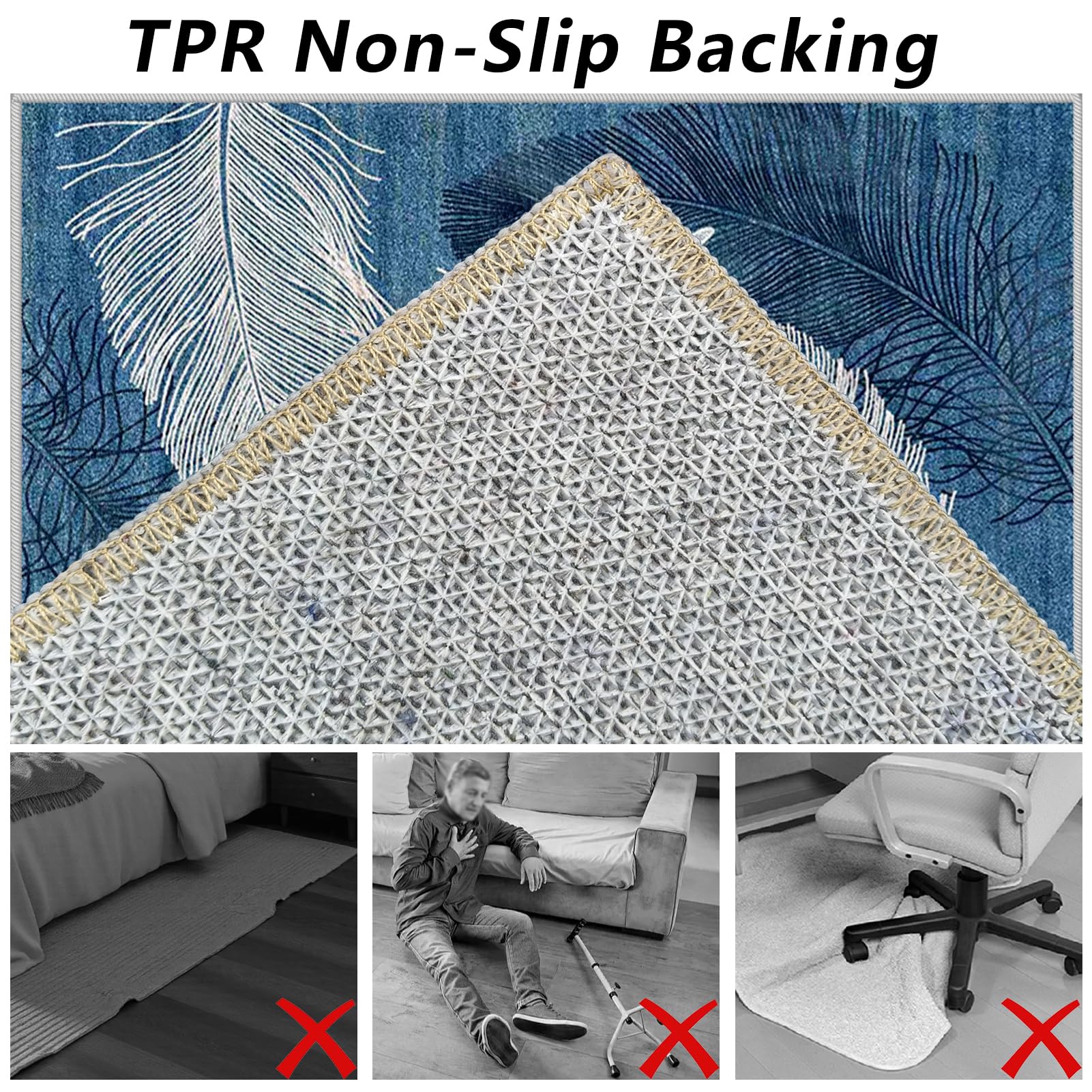 Alfombrilla Para Silla Gaming Grande Alfombra Para Silla De Escritorio Antideslizante Resistente 120 x 140 cm Alfombra Protectora Suelo Silla Ruedas Pelo Corto Para Suelos Duros Concreto Laminado
