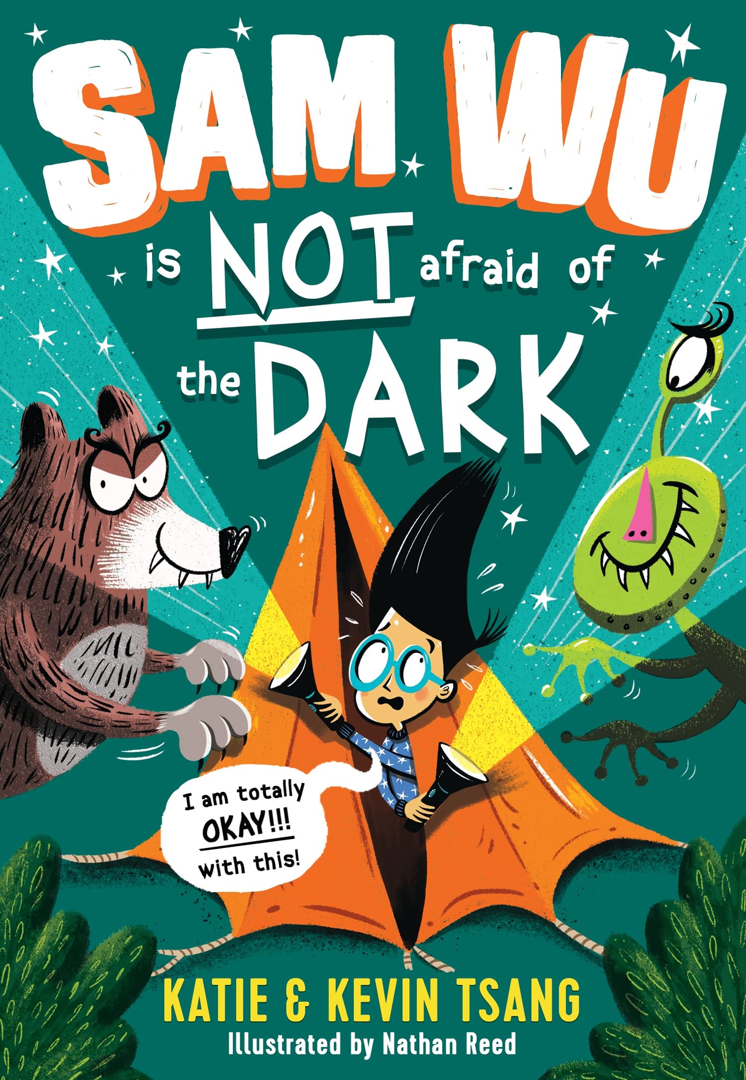 Sam Wu is NOT Afraid of the Dark!: An amusing chapter book perfect for  children ages 6 to 9: Amazon.co.uk: Tsang, Katie, Tsang, Kevin, Reed,  Nathan: ...