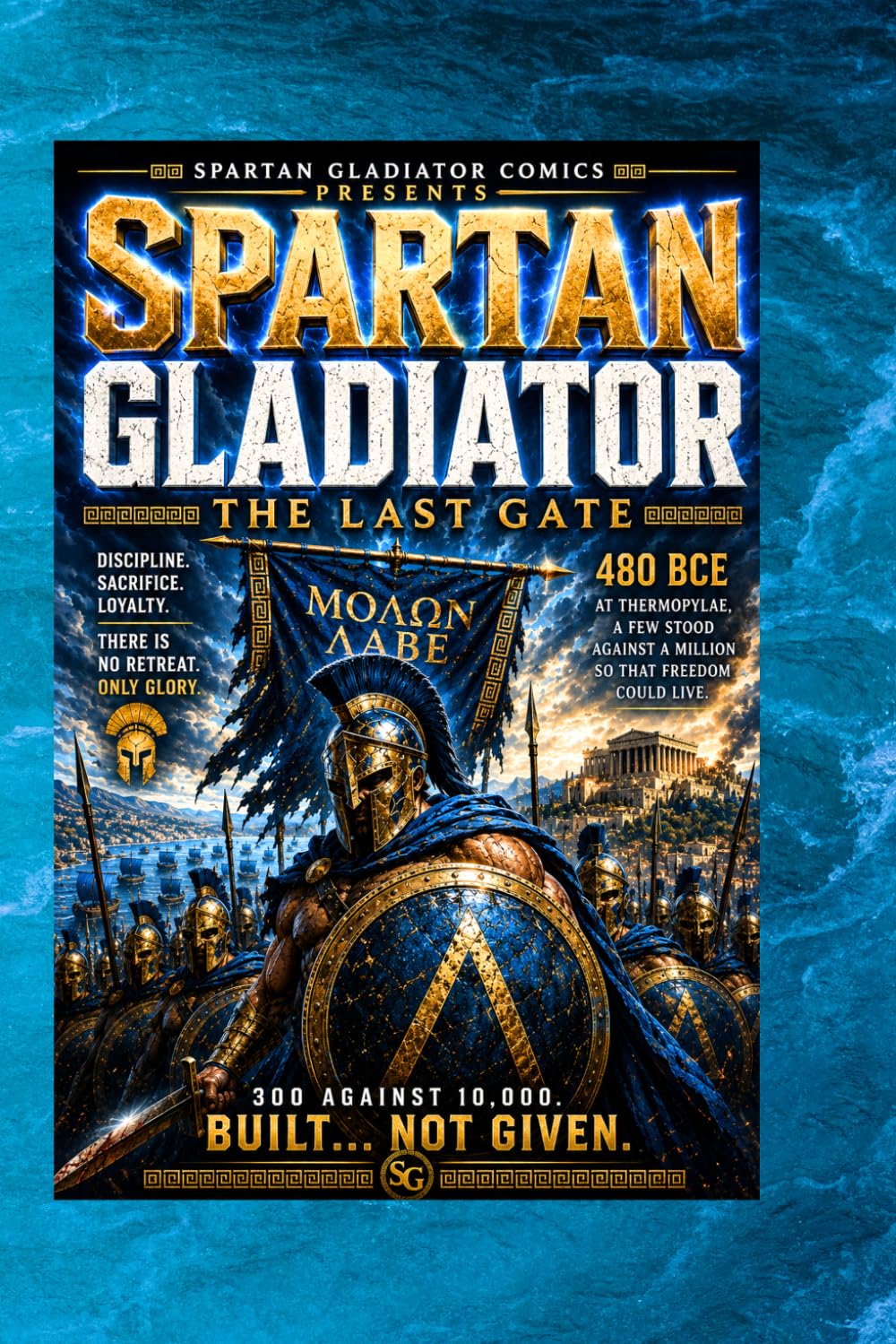 Spartan Gladiator Built... Not Given: The Last Gate Issue: #4