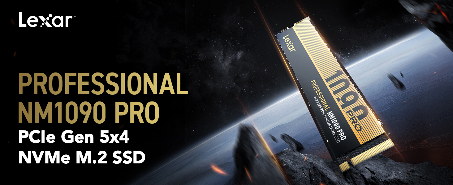 Amazon.com: Lexar 2TB NM1090 PRO PCIe Gen5 NVMe M.2 2280 Internal
