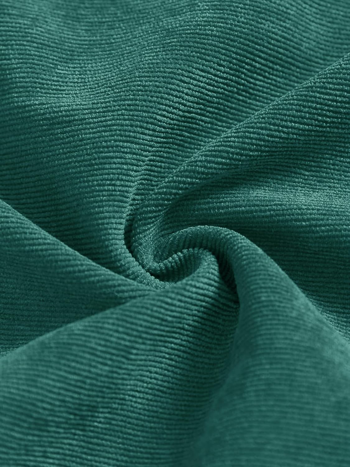 Allegra K Women's Corduroy Button Front A-Line Bib Overall Pinafore Dress - Image 7