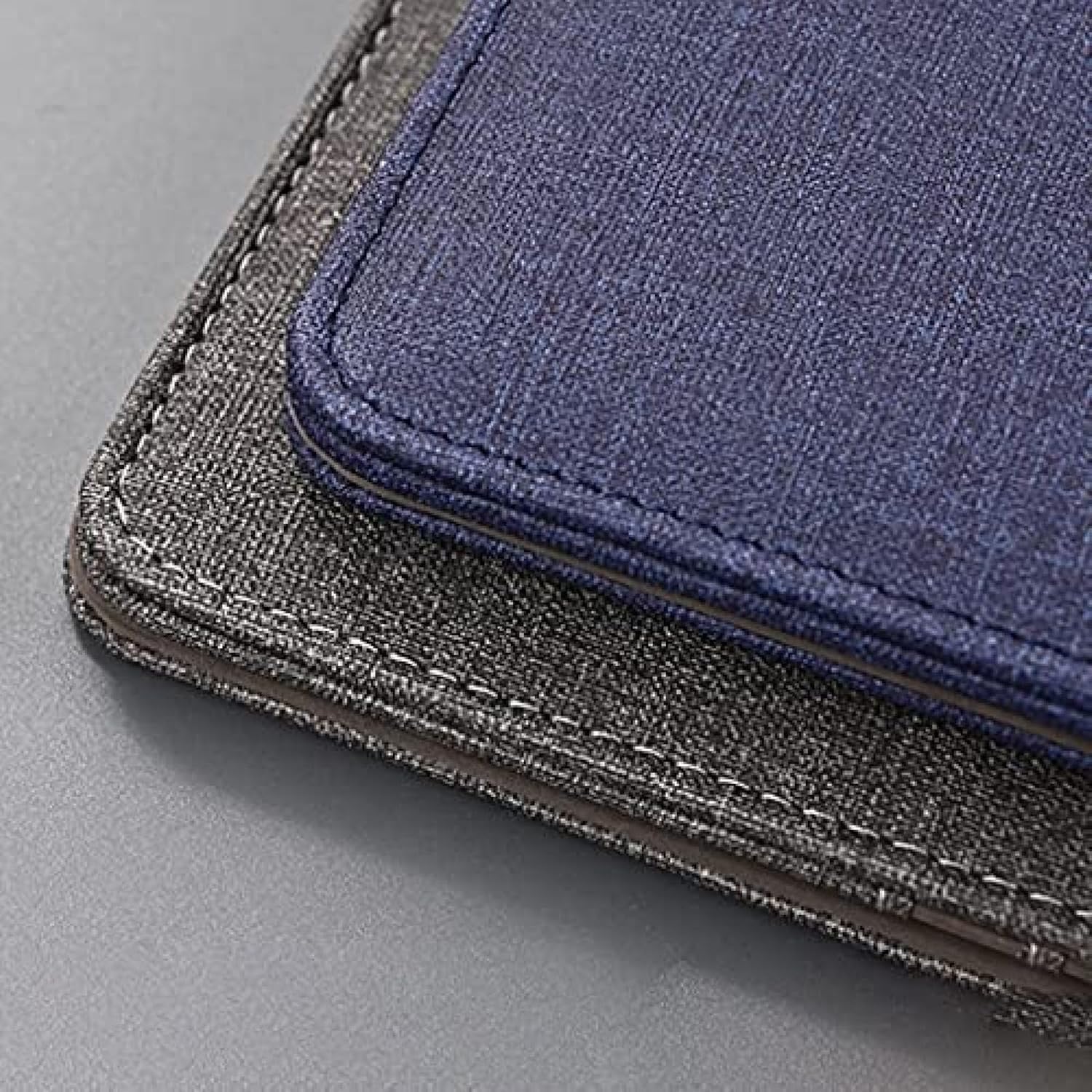 Biurowa Sztuczna Skórzana Klamra Magnetyczna A4 Portfolio Biznesowe Teczka Profesjonalny Organizer Konferencyjny Etui Na Cv I Dokumenty, Podkładka Do Pisania, Uchwyt Na Kart, Blue, 24 * 32cm