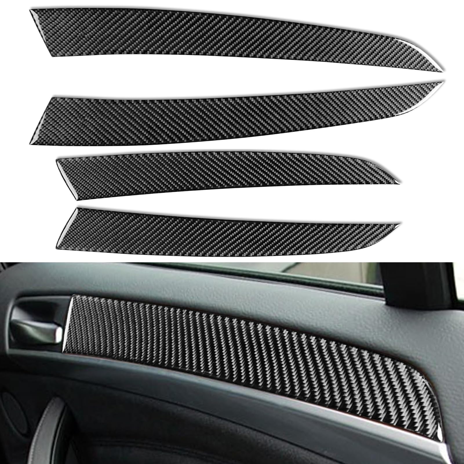  X6 X5 カーボンファイバー 内装パーツセット Amazon.com: NVCNX Real Carbon Fiber Compatible with BMW X5 E70