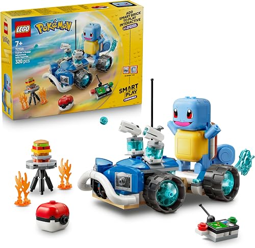 Pokémon Smart Play : L’Aventure de Carapuce avec Le Buggy d LEGO