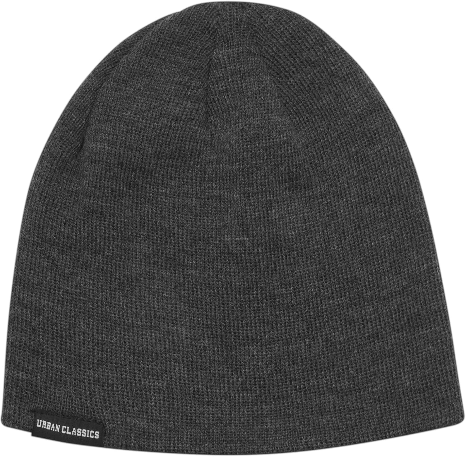 URBAN CLASSICS BASIC BEANIE UNI, Farbe:charcoal