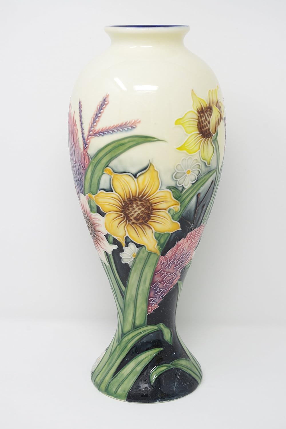 Old Tupton Ware Summer Bouquet Vase 11" - Image 3