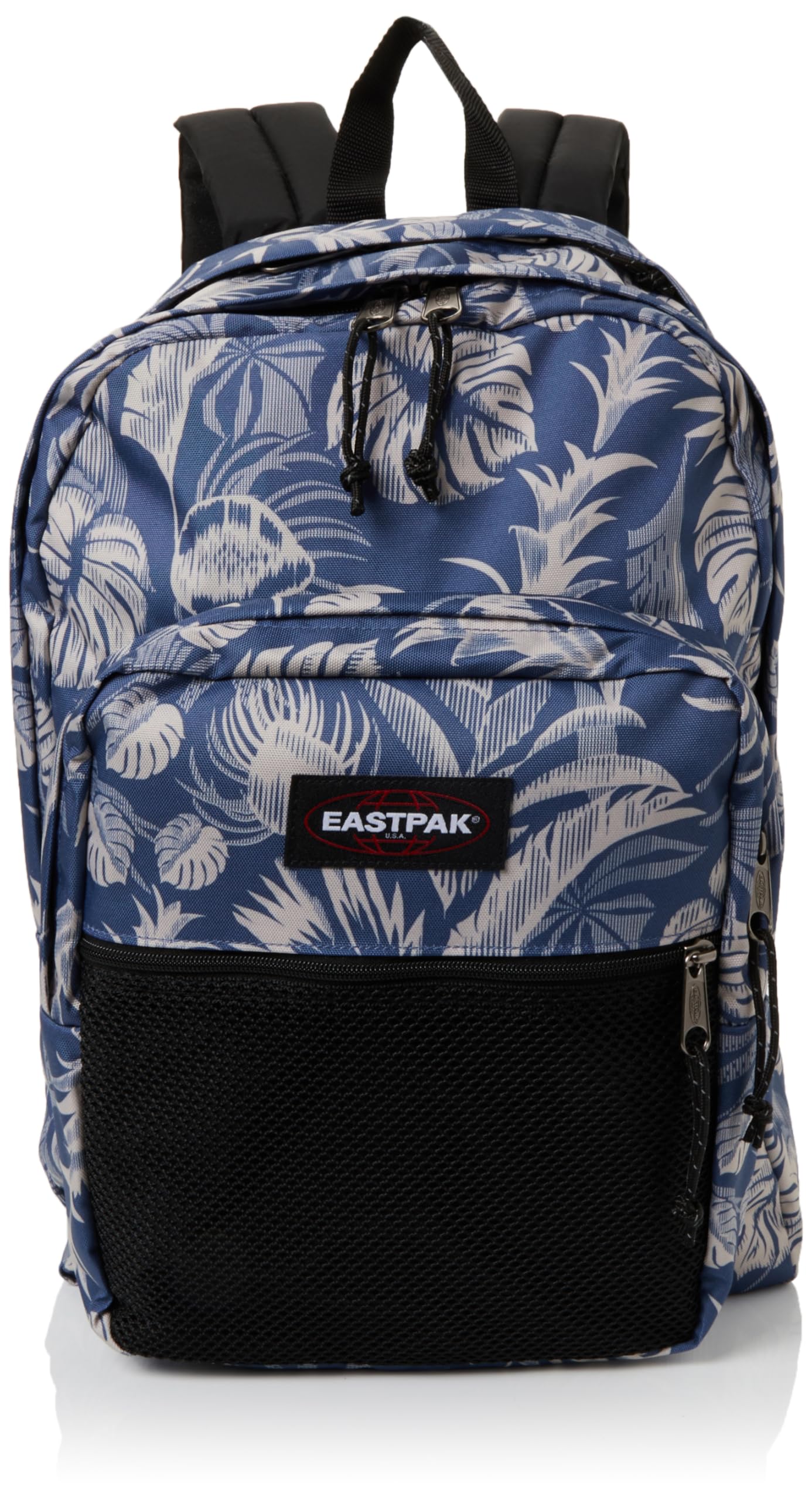 EASTPAK Pinnacle Backpack 38L (42 x 32 x 25.5 cm), Extra Large School & Travel Backpack, Durable Multi-Compartment Daypack with Organizer & Padded Straps - BRIZE BLUE BEIGE