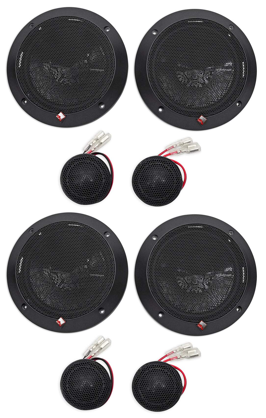Amazon.com: 2-Pair Rockford Fosgate P16-S Punch 6