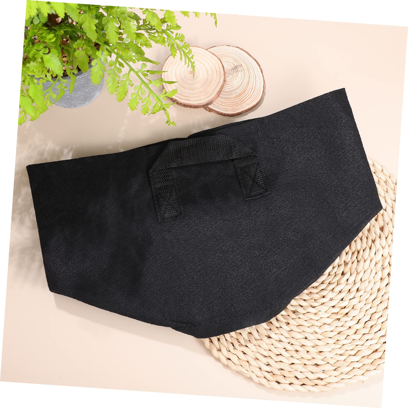 INOOMP 12pièces Sacs De Culture Tissu Non Tissé Épais avec Poignées pour Plantation De Pommes De Terre Légumes Fleurs Intérieur Et Extérieur