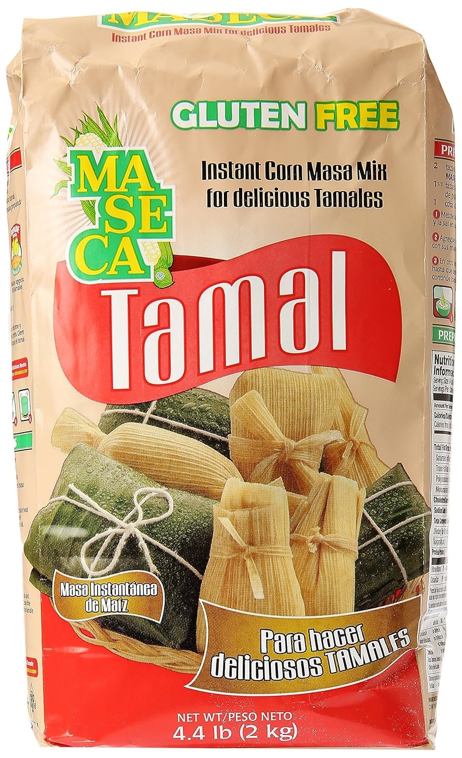 Maseca Instant Corn Tamale Mix 4.4 lbs. (3-Pack)