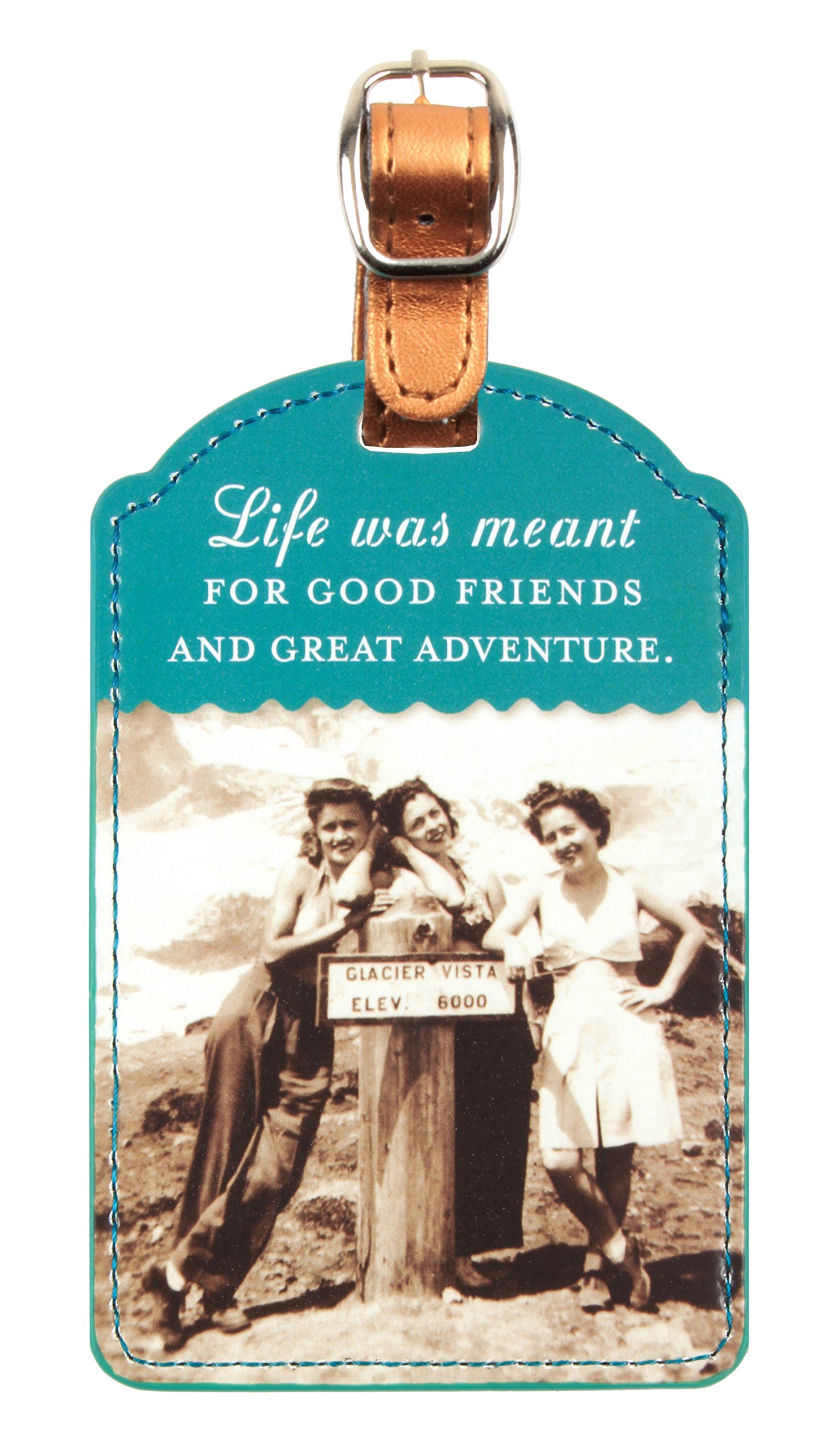 Shannon Martin Design Luggage Tag, Great Adventure