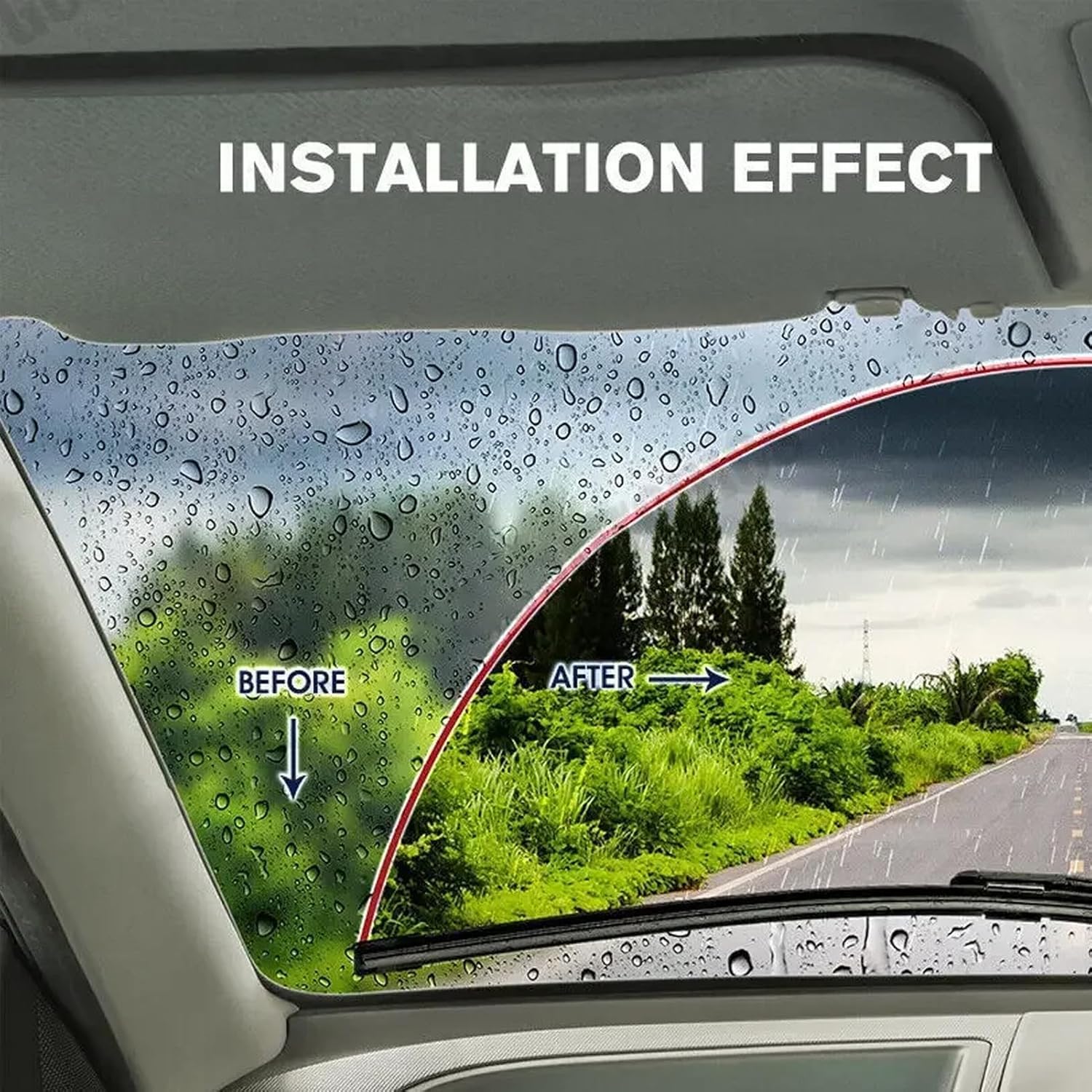 MadongJ Windshield Windscreen Wiper Blades for C3 Aircross 2017-2020, Replacement Blades All-Weather Performance Streak-Free Windshield Wipers