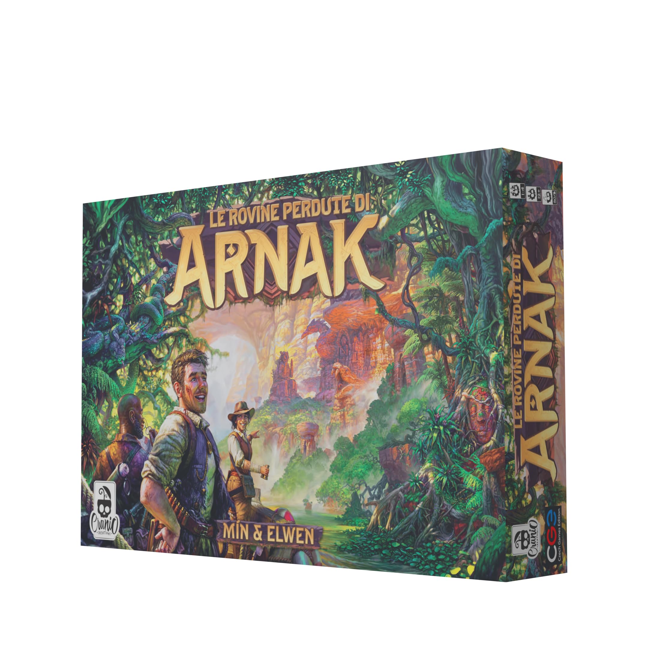 Amazon.com: The Lost Ruins of Arnak - CC266 Skull Creations, Green