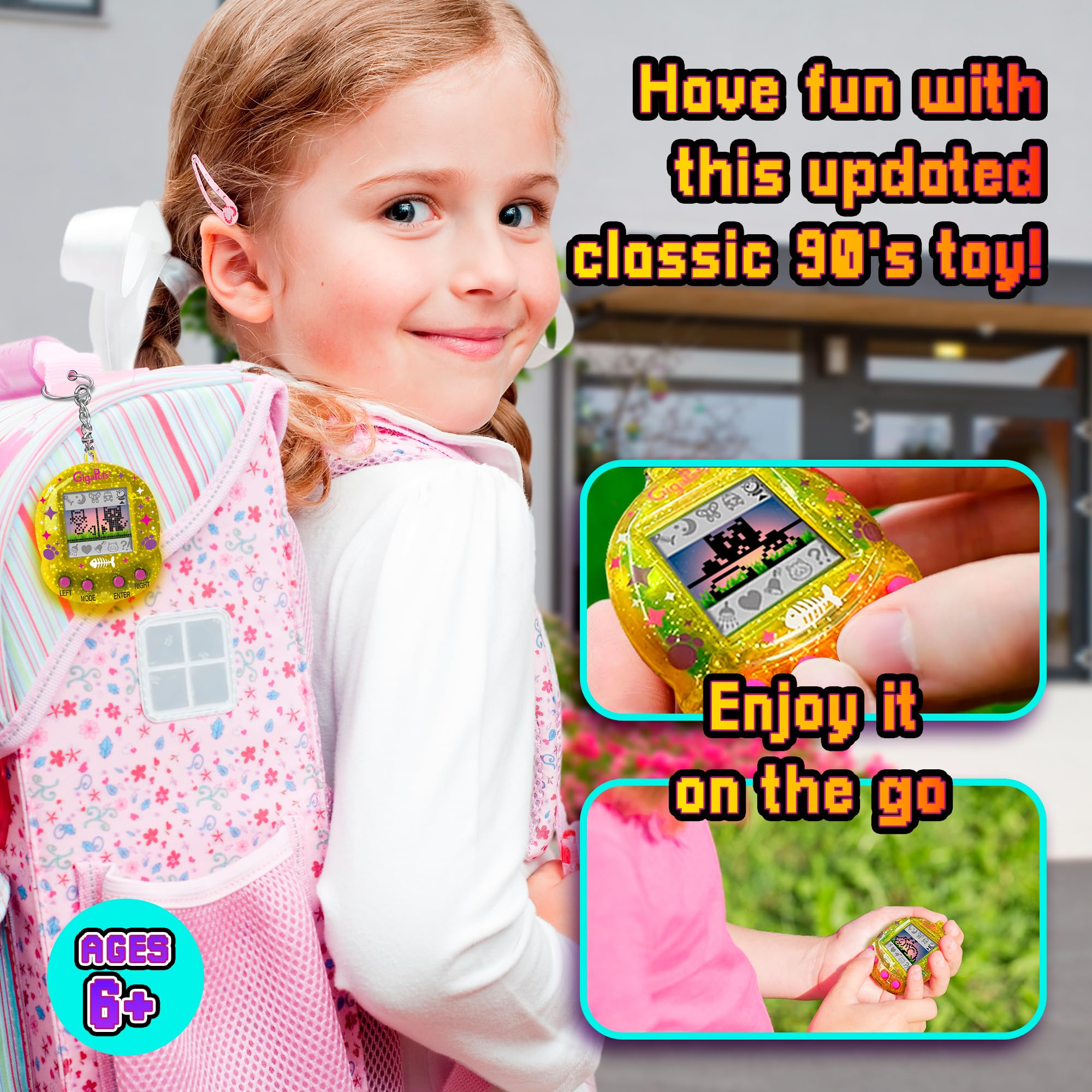 Amazon.co.jp: Giga Pets インタラクティブデジタルペットおもちゃ