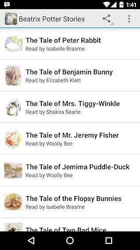 Beatrix Potter Stories Audiobook