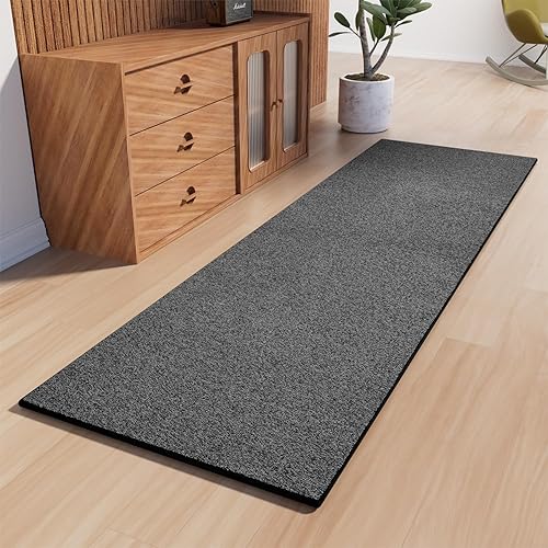 Runner Rug with Non Slip Rubber Backing, Washable Soft Floor