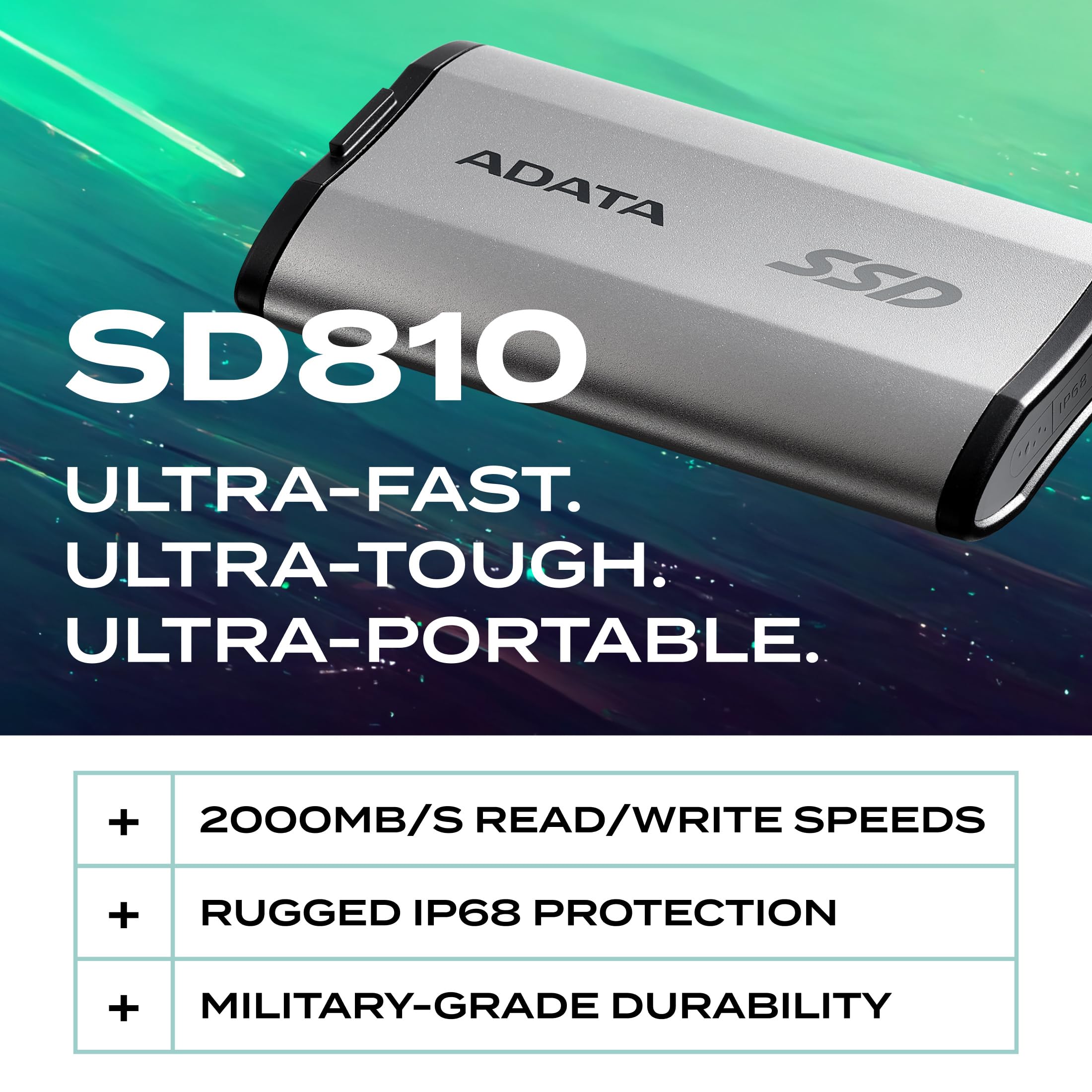 Amazon.com: ADATA SD810 512G Portable External Solid State Drive