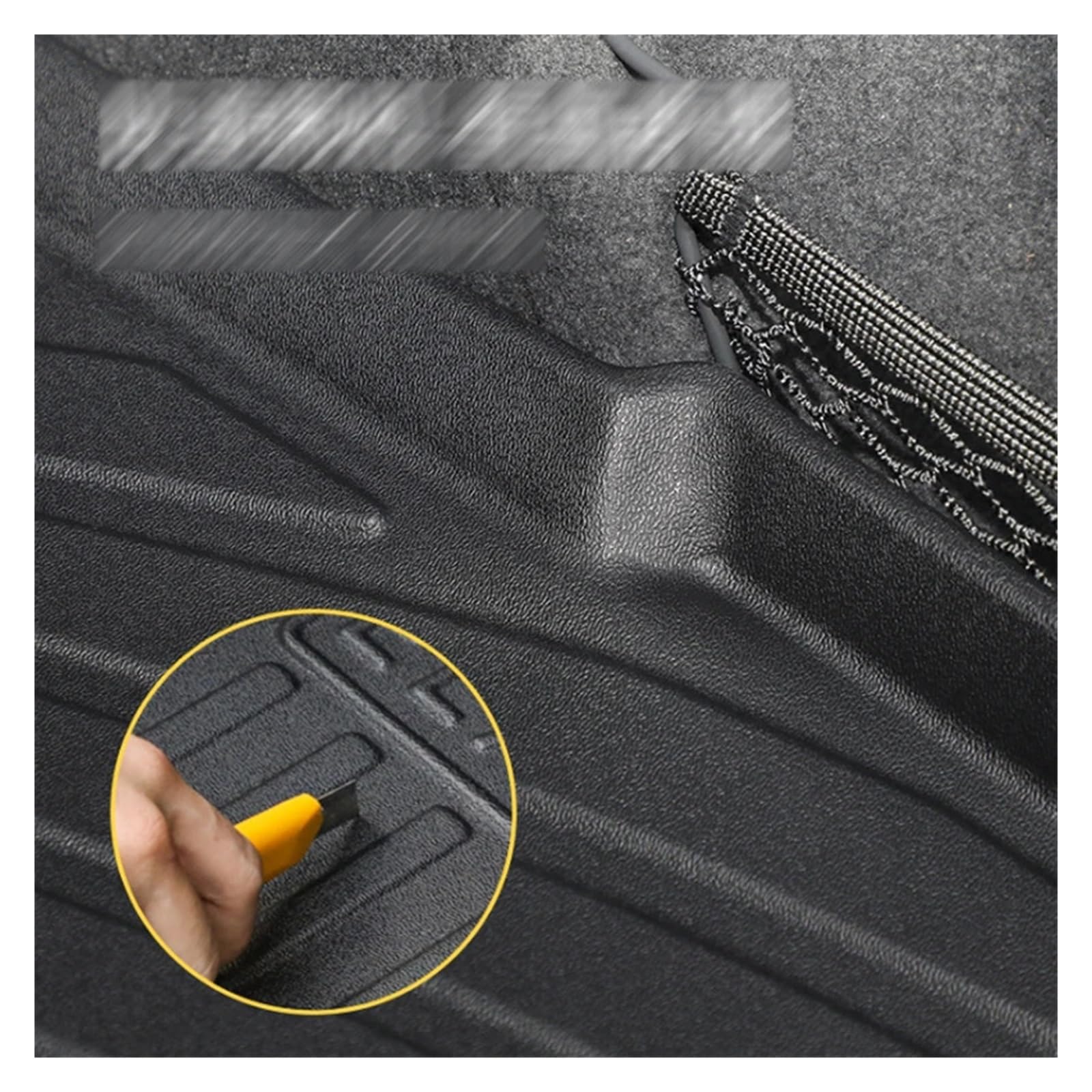 Compatible with Dongfeng Vigo Nammi 06 2025 2026 TPE Car Trunk Mat Waterproof Rubber Trunk Pad Cargo Liner — view 5