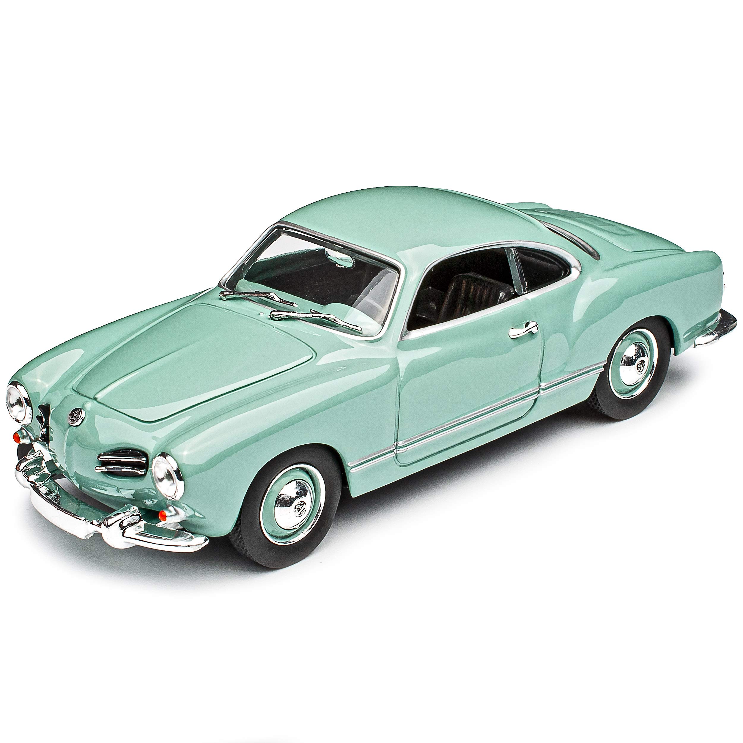 V-W Volkwagen Karmann GHIA Typ 14 Coupe Hell Blau 1955-1974 1/43