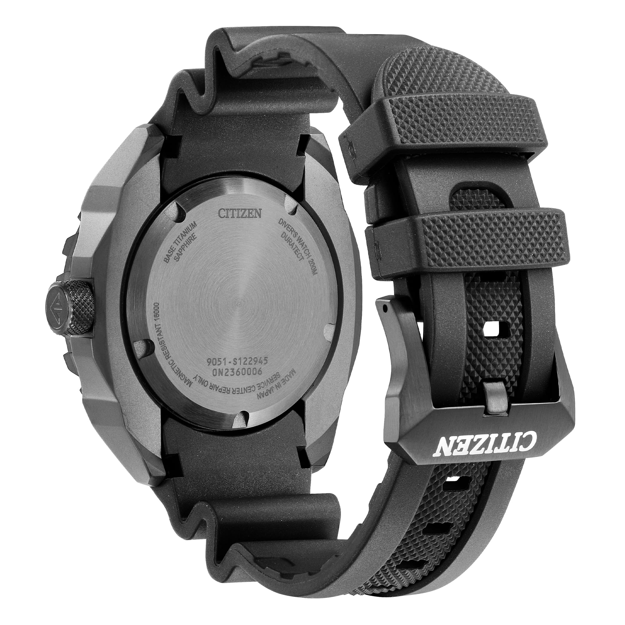 Citizen Herren Analog Automatik Uhr mit PU Armband NB6005-05L, Silber