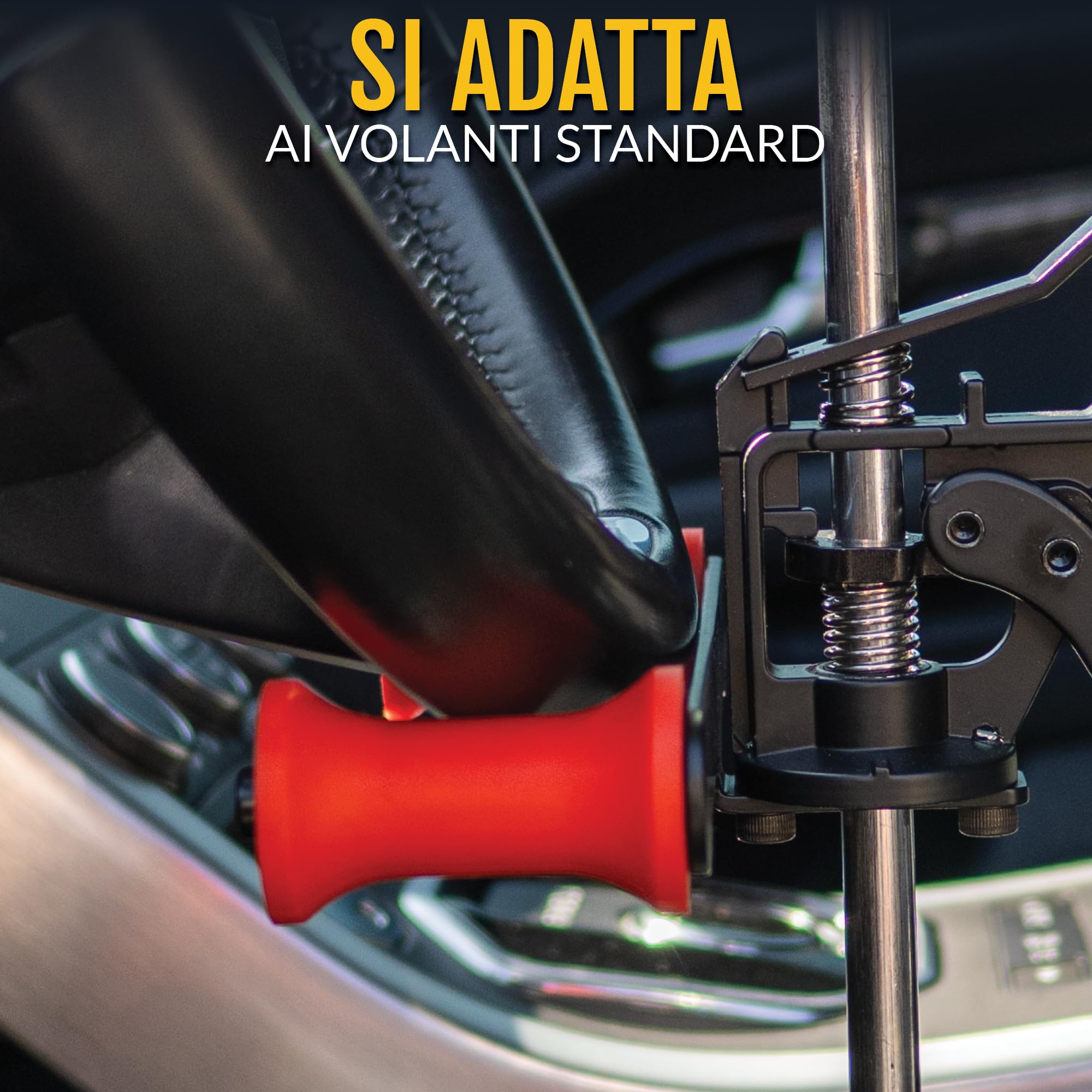 Porta Volante Regolabile e Depressore Pedale Freno - Kit Economico per Allineamento Fai-da-Te Auto Camion SUV