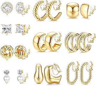 Clip Earrings For Women Picks collage image 4