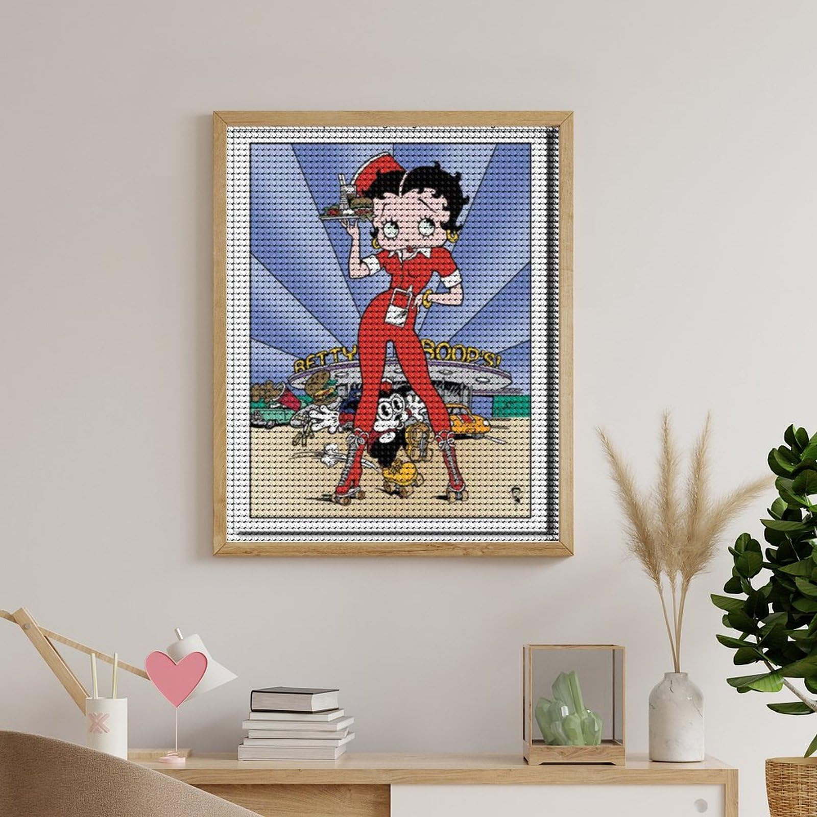 ハンドペイント　新品未使用　黒　風景画　モダンアート　漆塗り　飾り　額縁 81VyEWpCisL._UF894,1000_QL80_.jpg