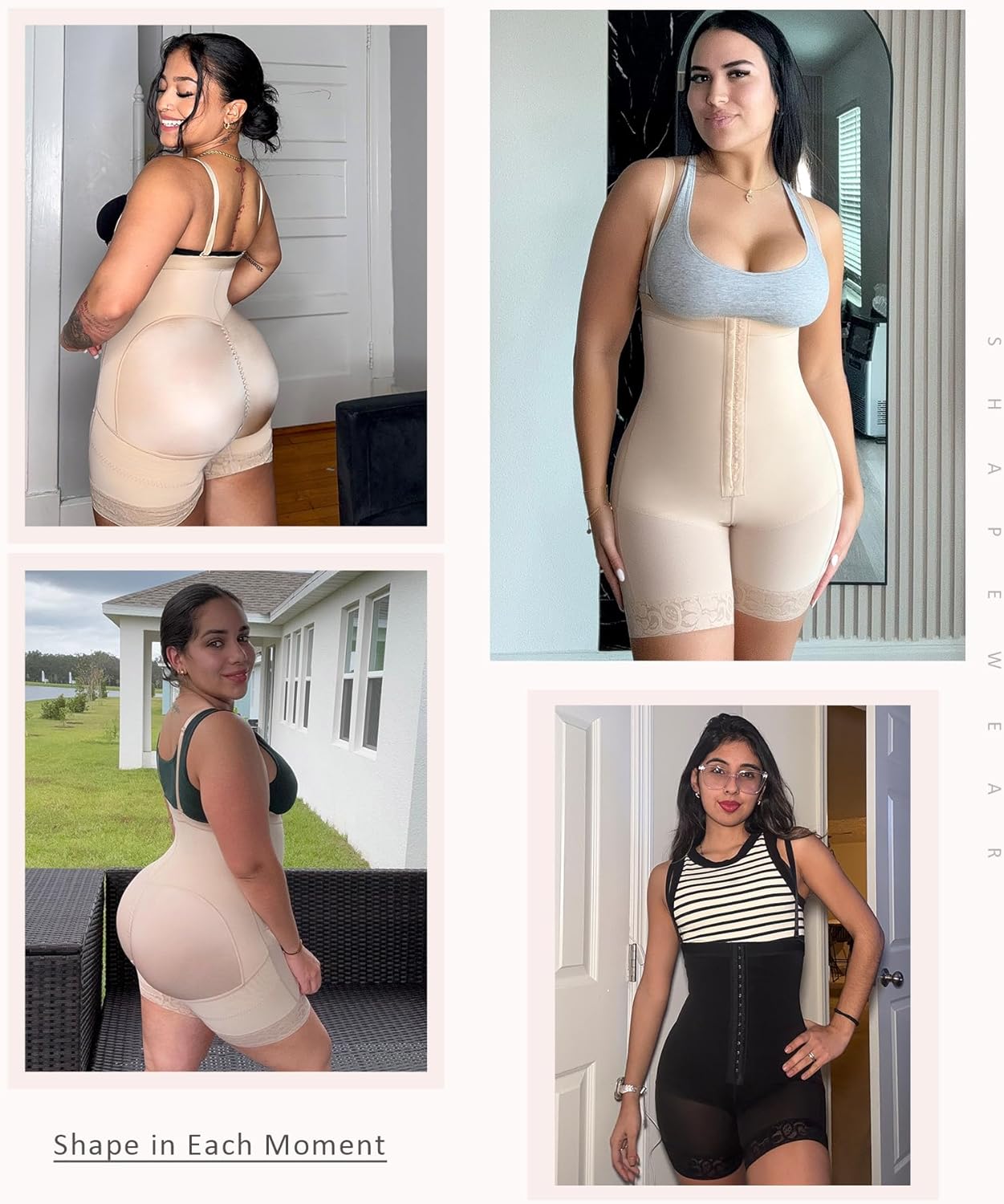 FeelinGirl Faja Body Shaper Tummy Control Shapewear for Women Butt Lifter Post Surgery Fajas Postparto Para Mujer - Image 6