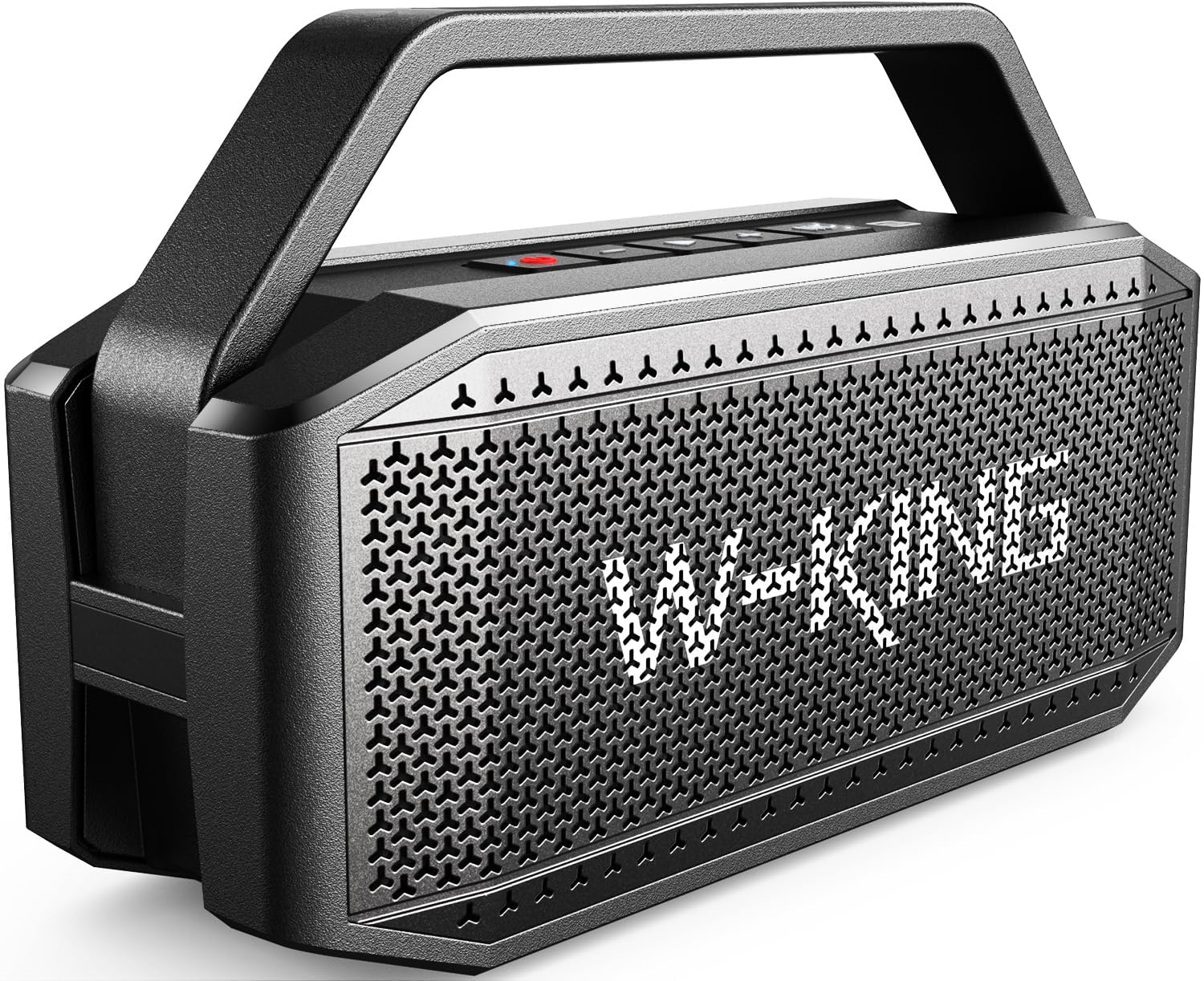 W-KING Bluetooth Speakers Wireless Portable, 100W Max Waterproof Outdoor Speaker Big Party Large Boombox Subwoofer*2, 60W Exlarge All-Round Bass Passive Radiator/40H/PowerBank/TF/AUX/EQ-image-36